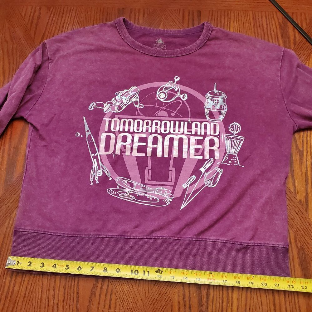 Disney Tomorrowland Dreamer Sweatshirt XL - Picture 6 of 7